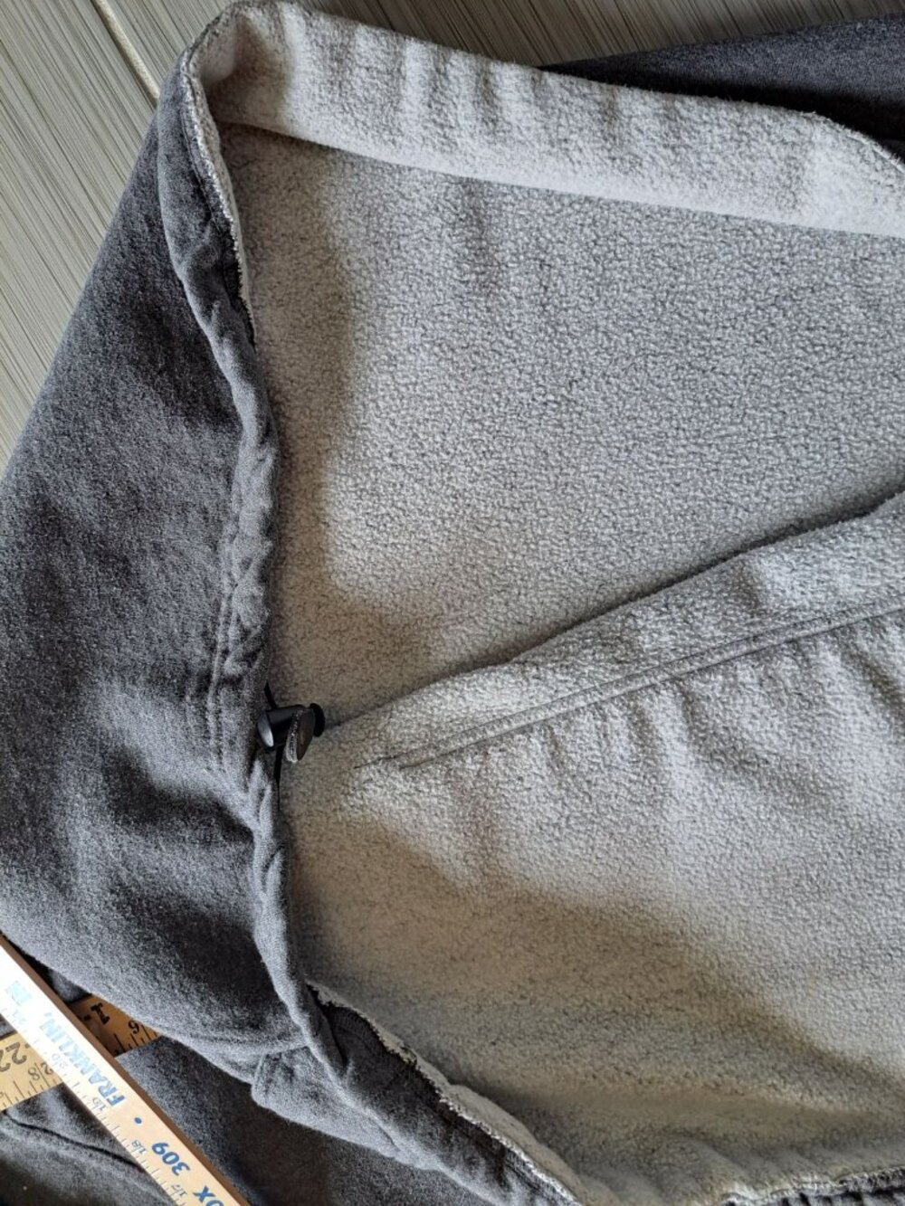 Vtg Reebok Tennessee Titans NFL Equipment Gray Hoodie 2XL Cotton Drawstring Mens - Picture 9 of 10
